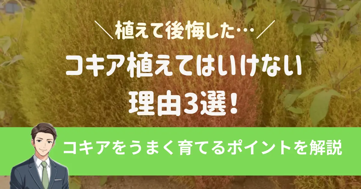 コキア植えてはいけない理由3選！