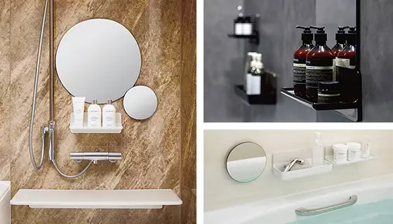 LIXIL「リデア」ライフスタイルに合わせて使えるマグネットアイテム 